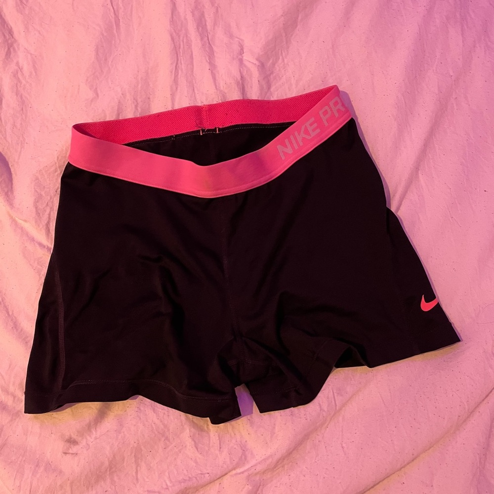 Pink Nike Pro Spandex